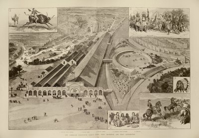 Die American Exhibition, Earls Court, West Brompton und West Kensington von English School